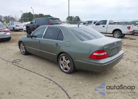 2005 Lexus Ls 430 from USA, damaged, VIN JTHBN36F355018766